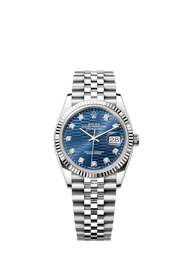 126234 Blue Fluted Datejust