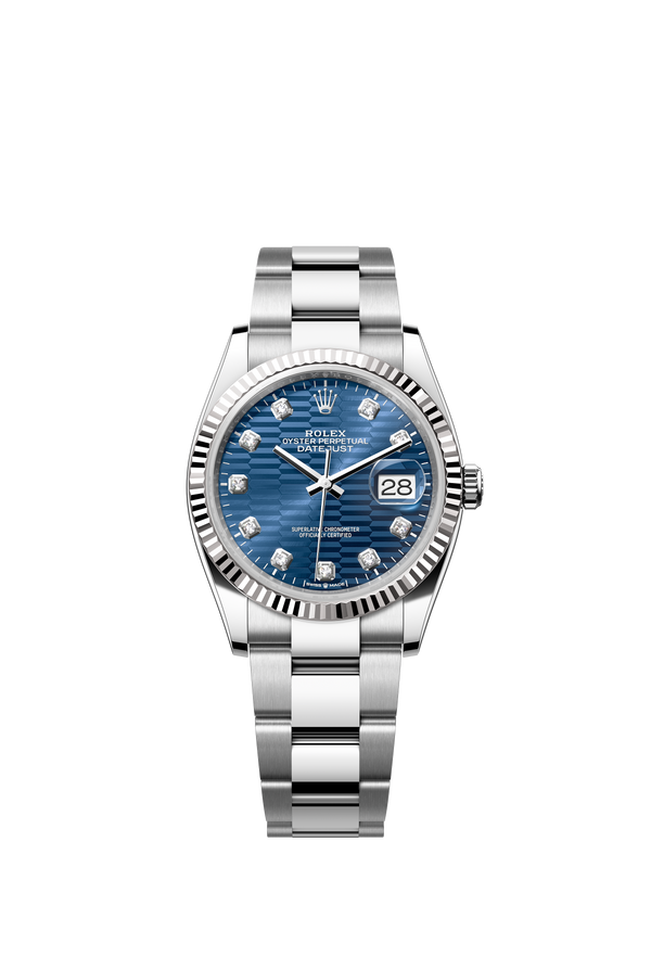 126234 Blue Fluted Datejust