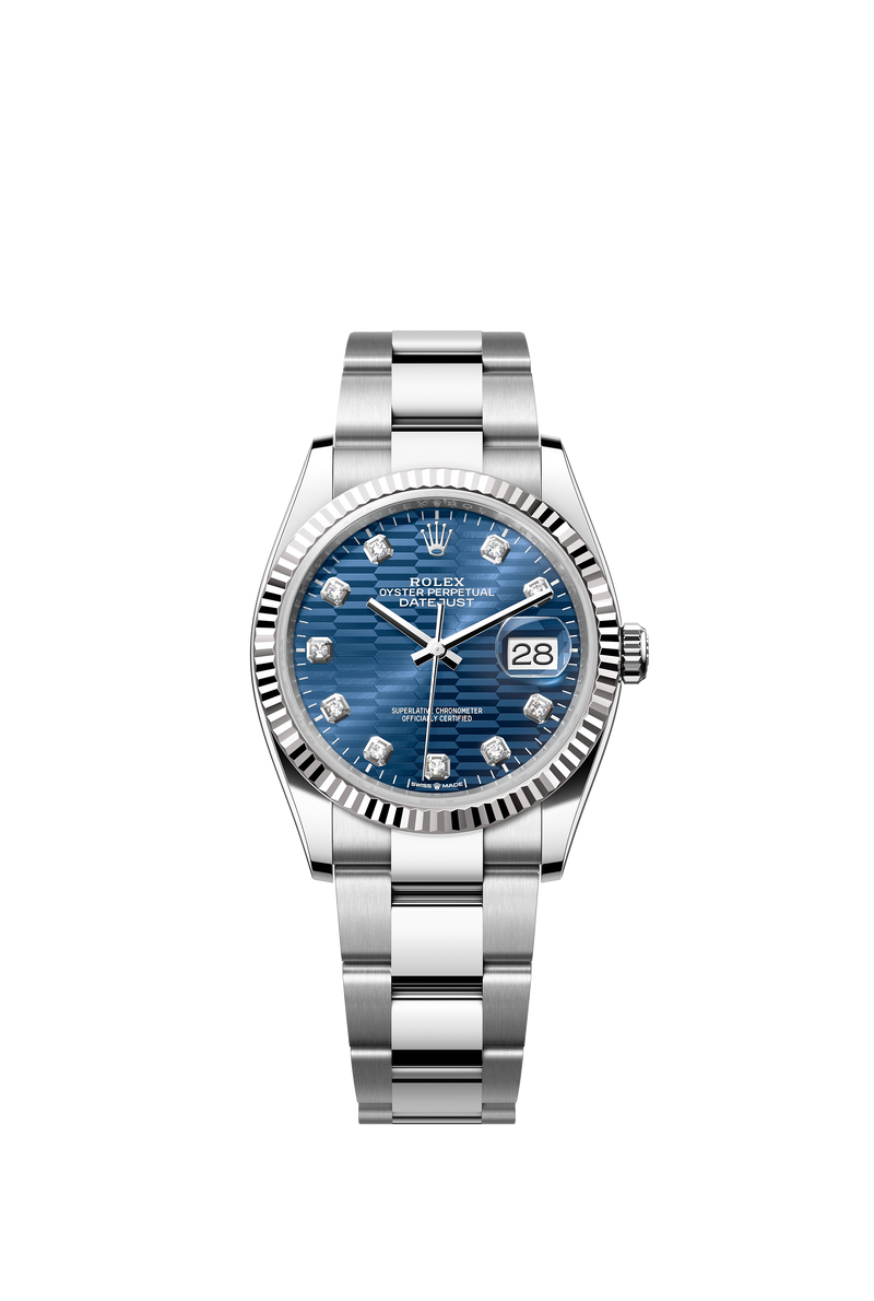 126234 Blue Fluted Datejust