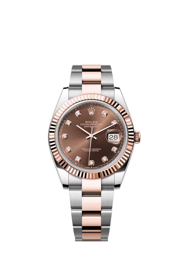 126331 Chocolate Diamond Set Datejust