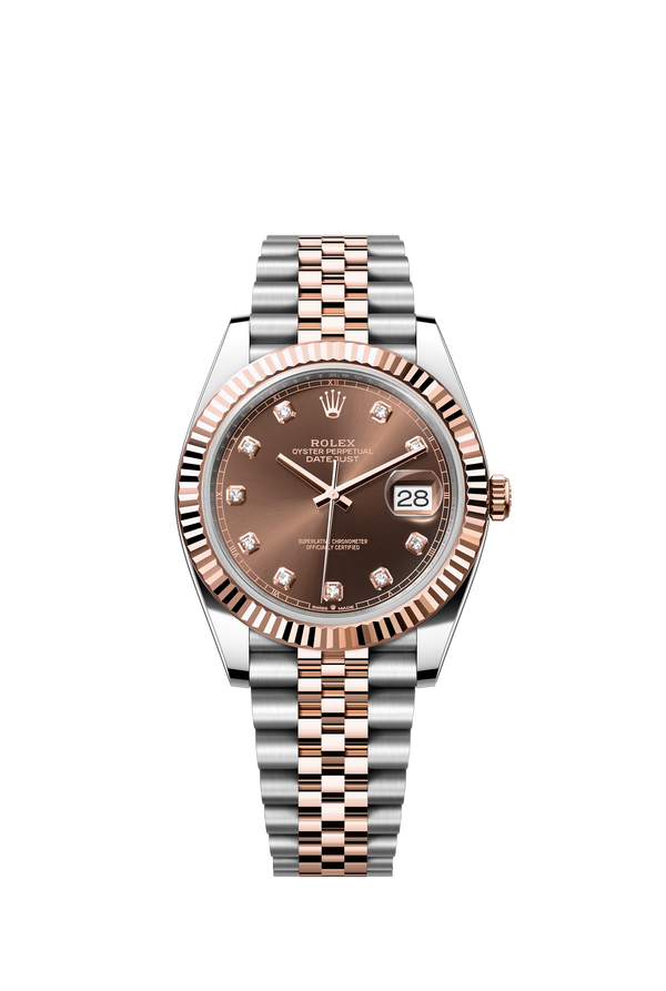 126331 Chocolate Diamond Set Datejust