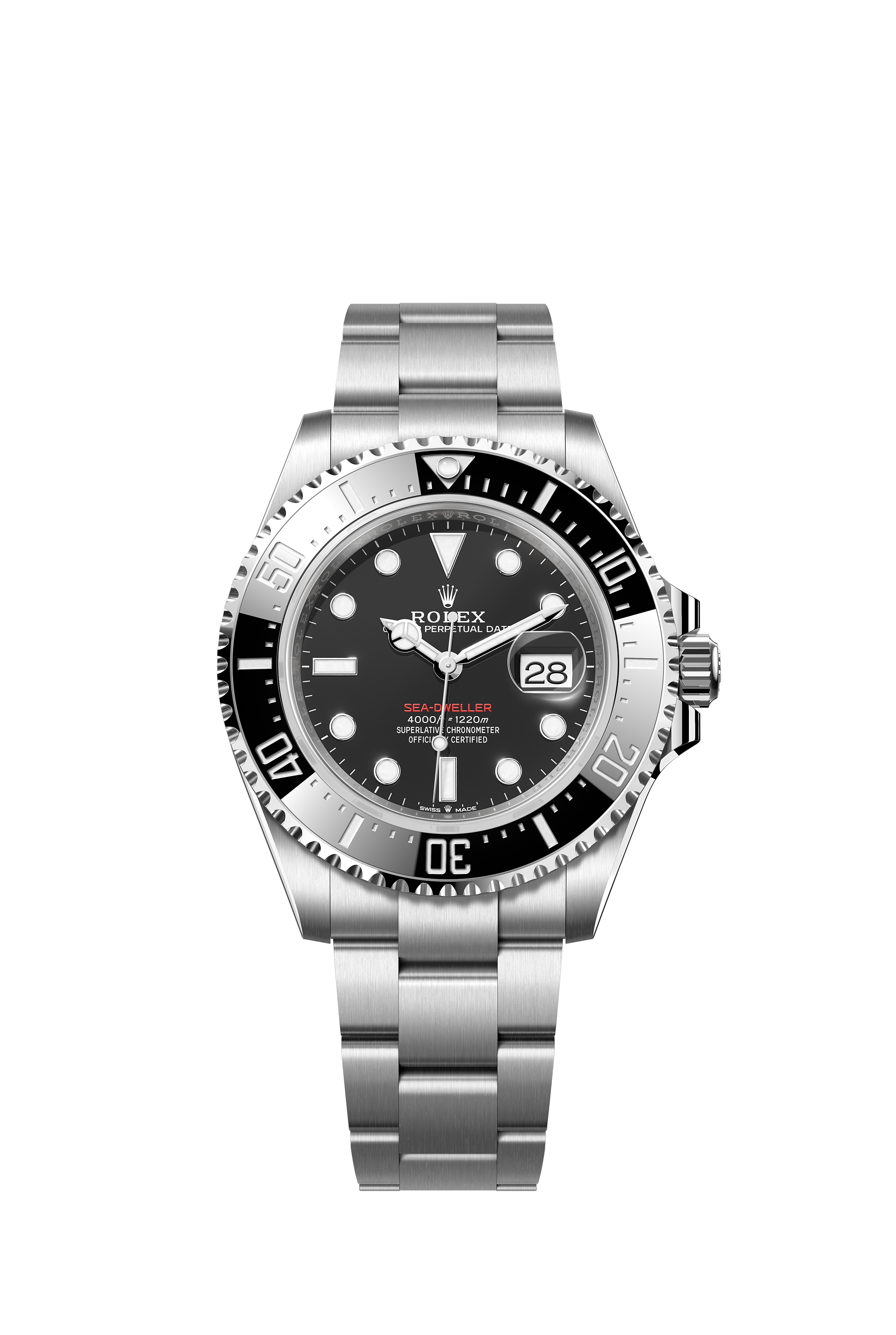 Rolex 126600 Sea-Dweller Oystersteel Intense Black Dial