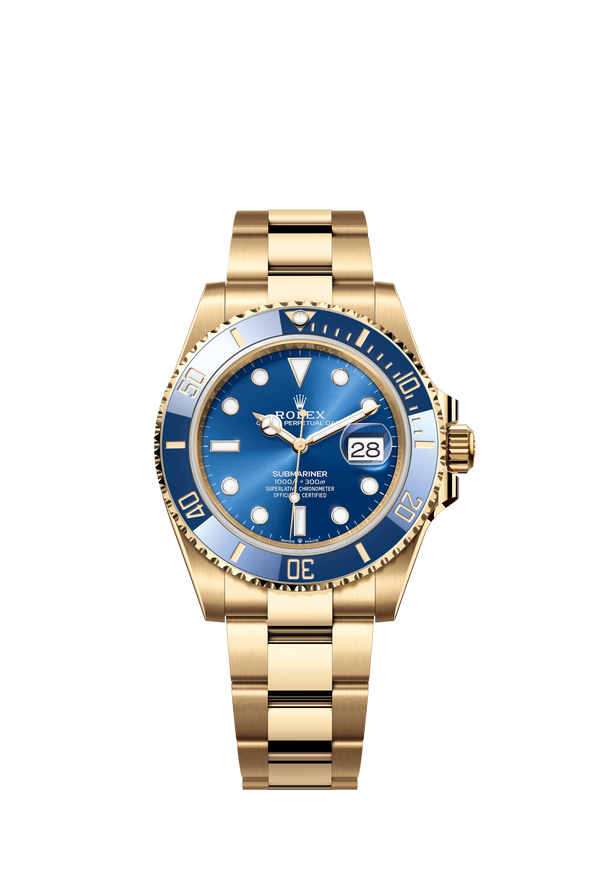 126618LB Blue Ceramic Submariner Date
