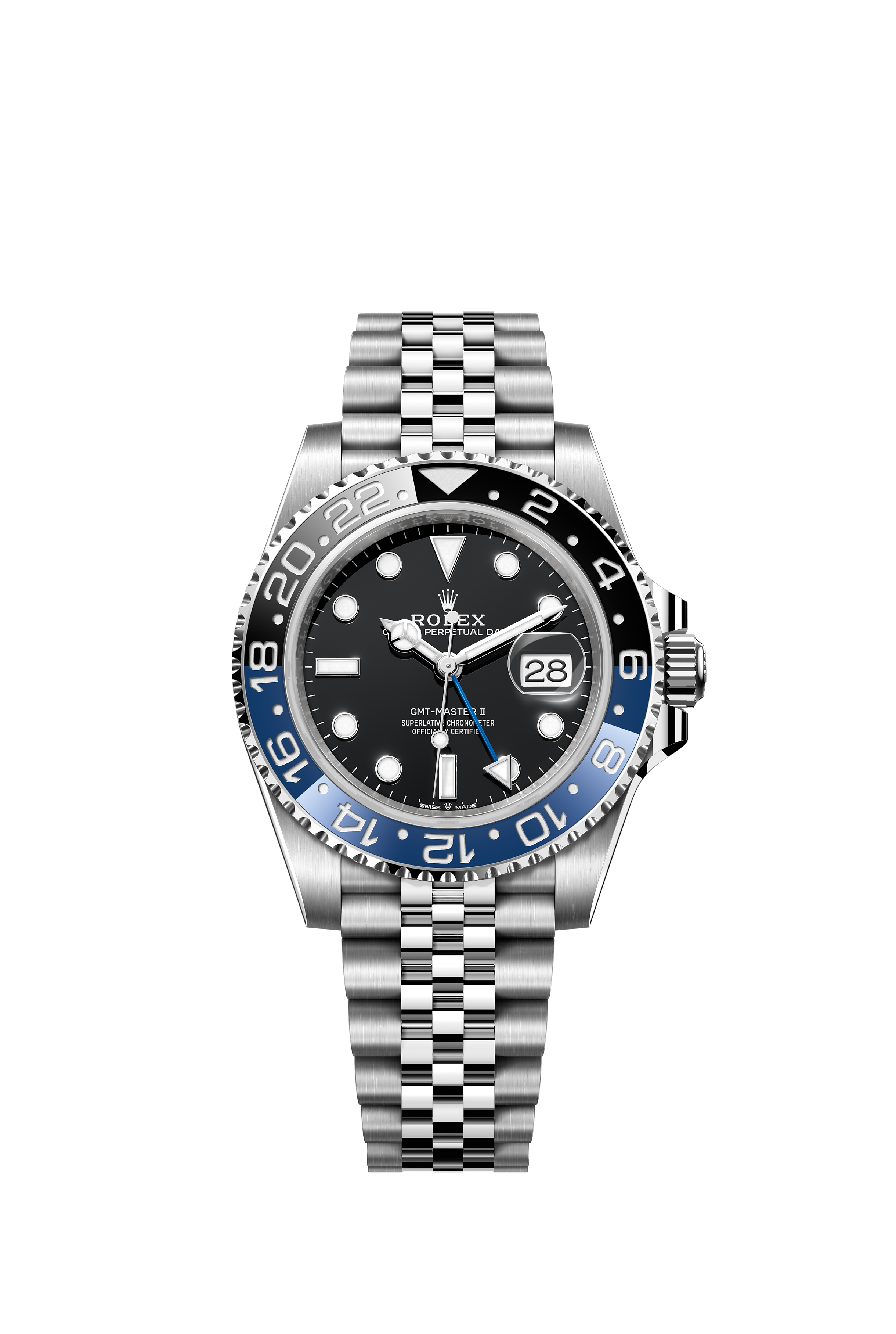 Rolex 126710BLNR GMT-Master II Oystersteel Black Dial Jubilee Bracelet