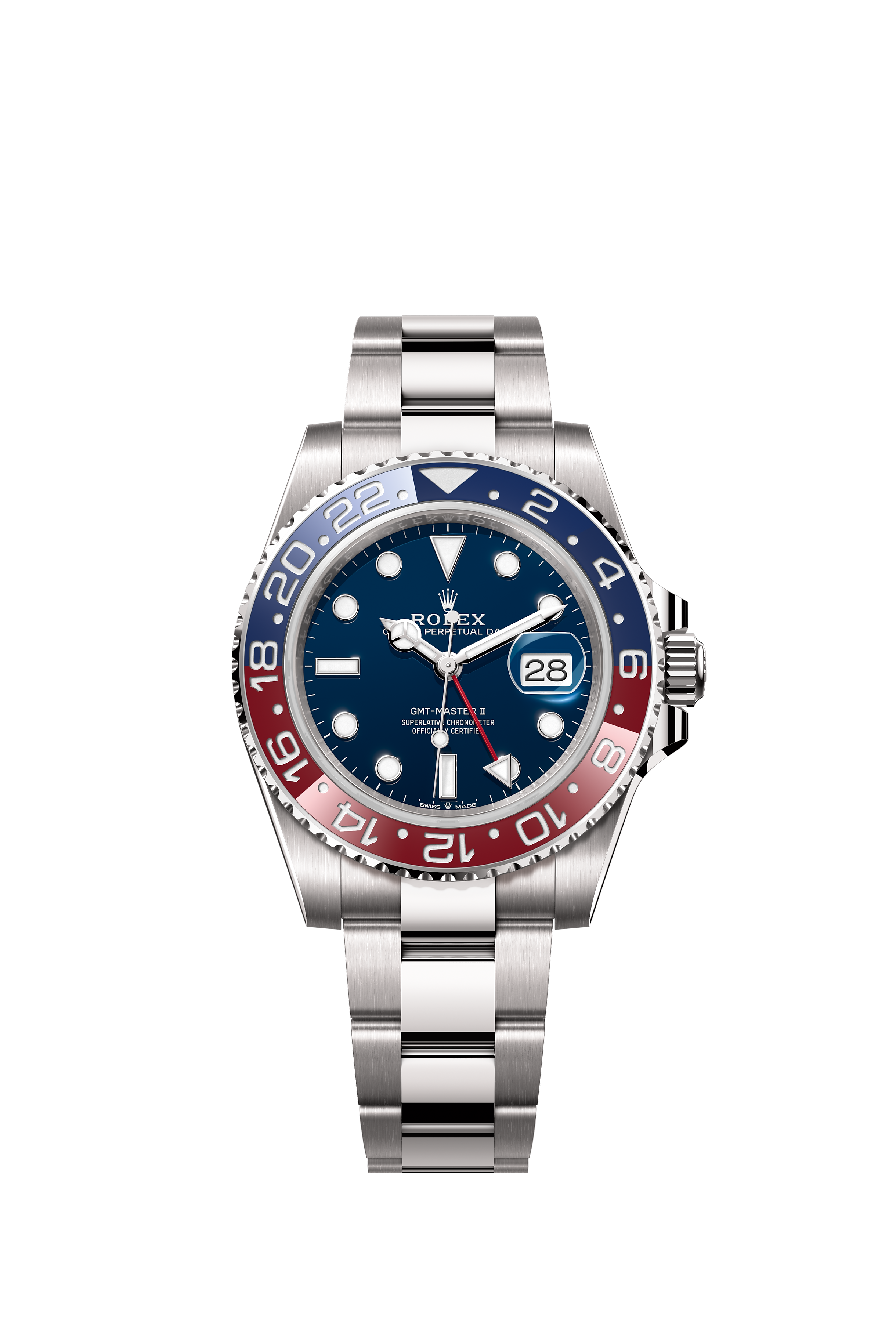 Rolex 126719BLRO GMT-Master II White Gold Midnight Blue Dial