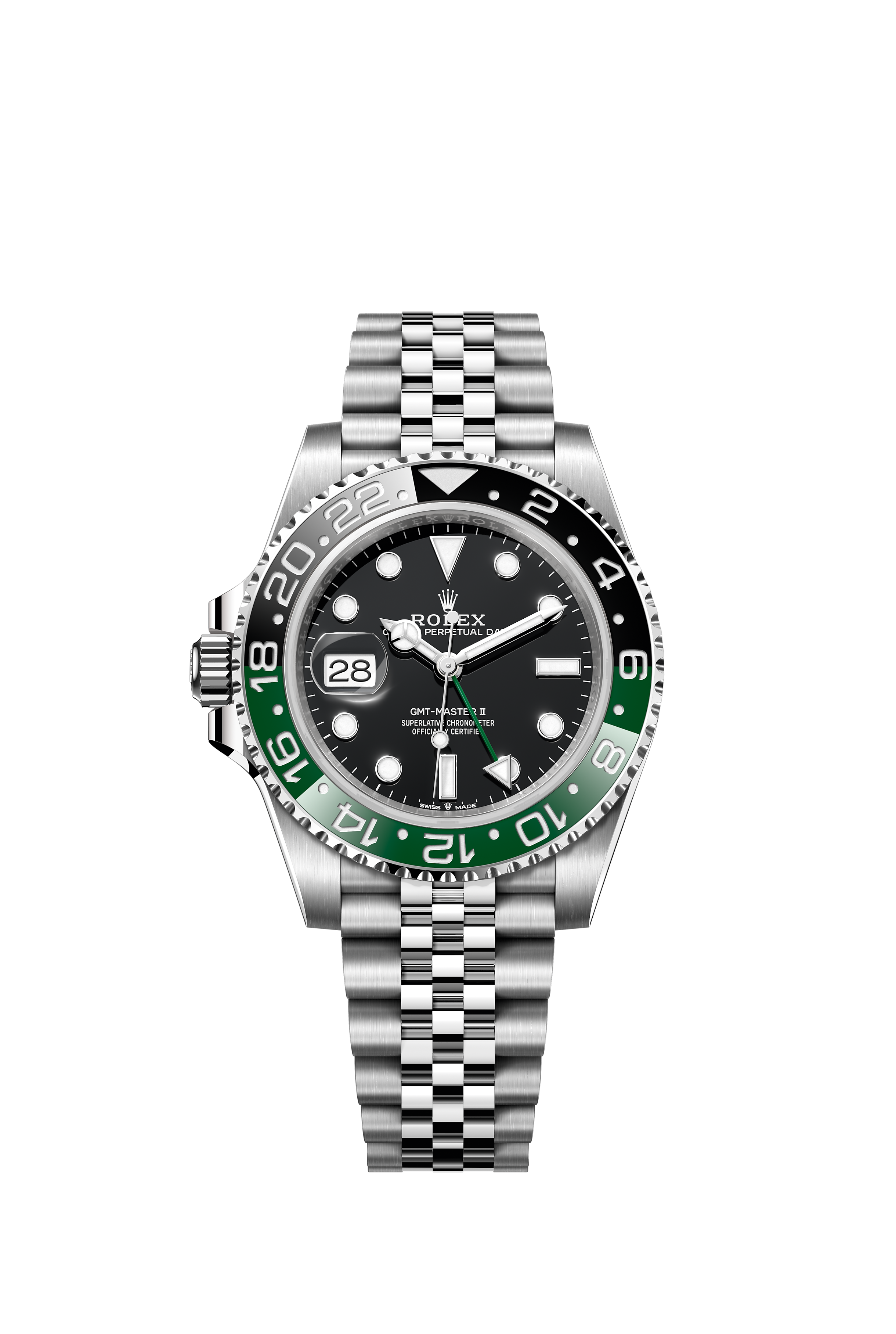 ヤッシー Rolex 126720VTNR GMT-Master II Oystersteel Black Dial Jubilee