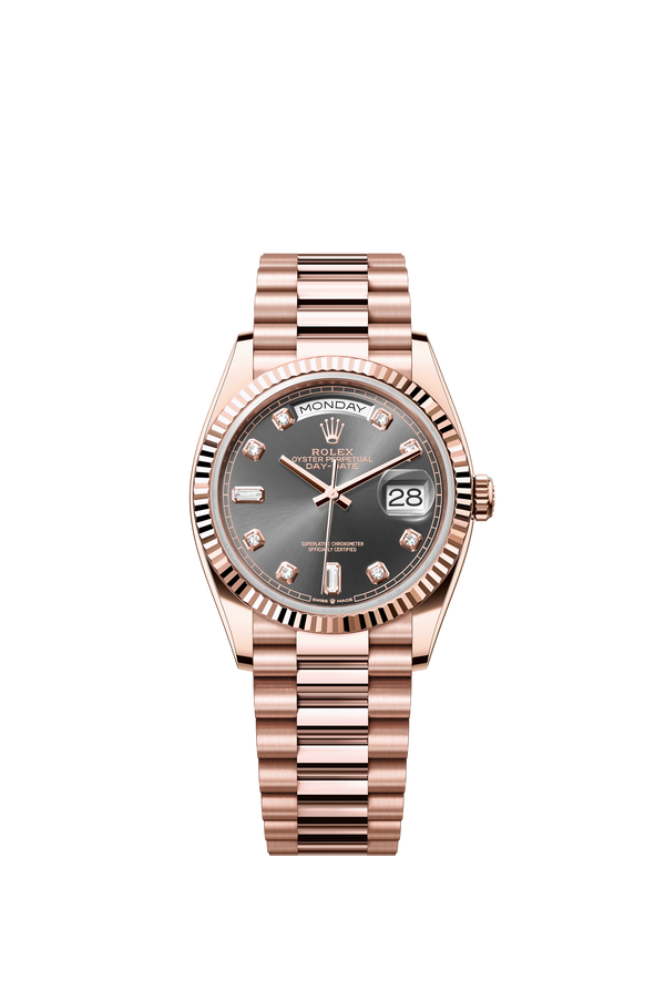 128235 Slate Diamond Set Day-Date