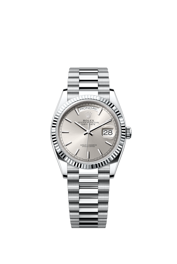 128236 Silver Day-Date