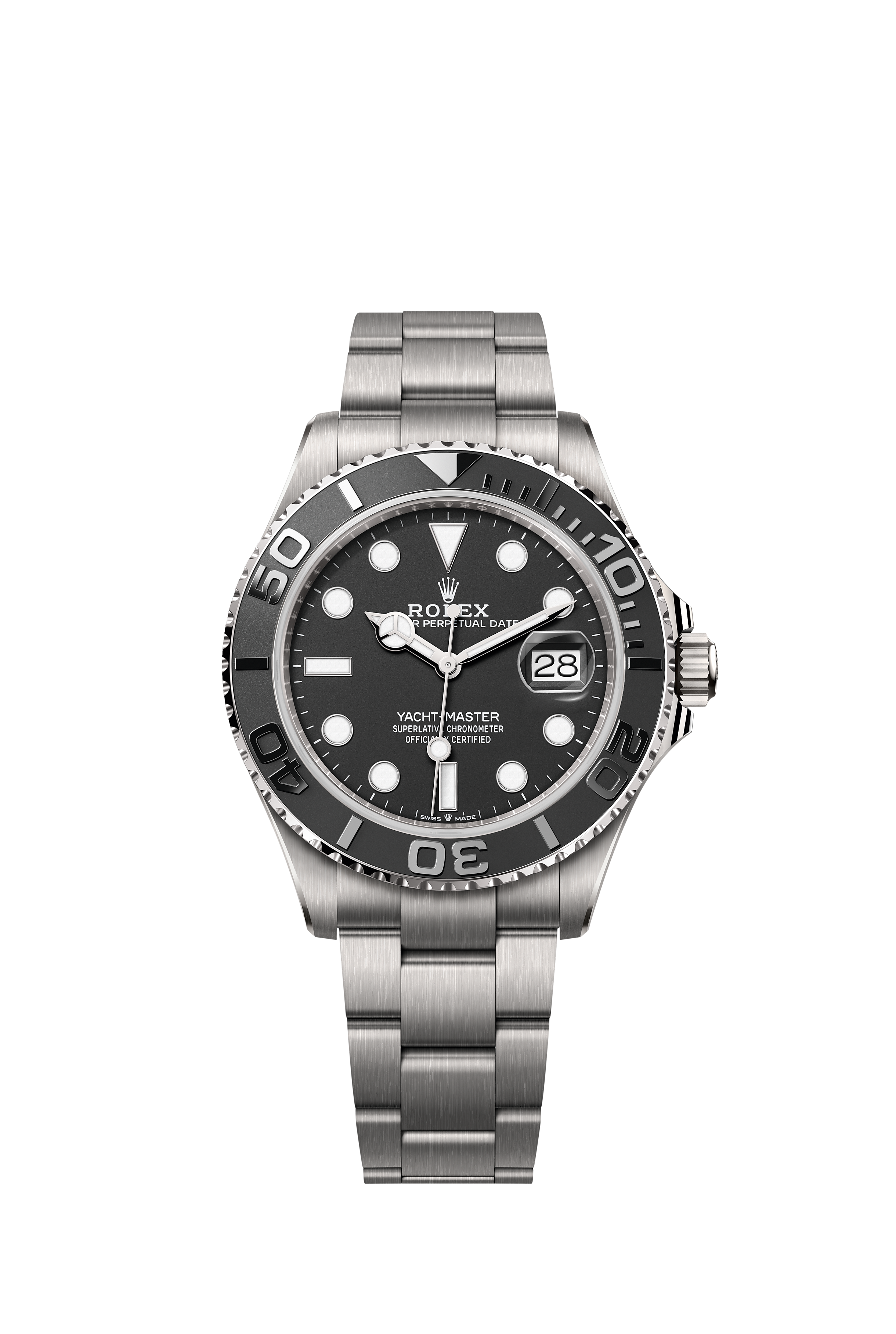 Rolex 226627 Yacht-Master 42 RLX Titanium Intense Black Dial