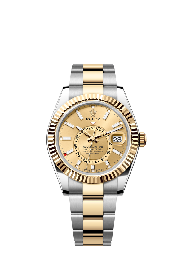 336933 Champagne Sky-Dweller