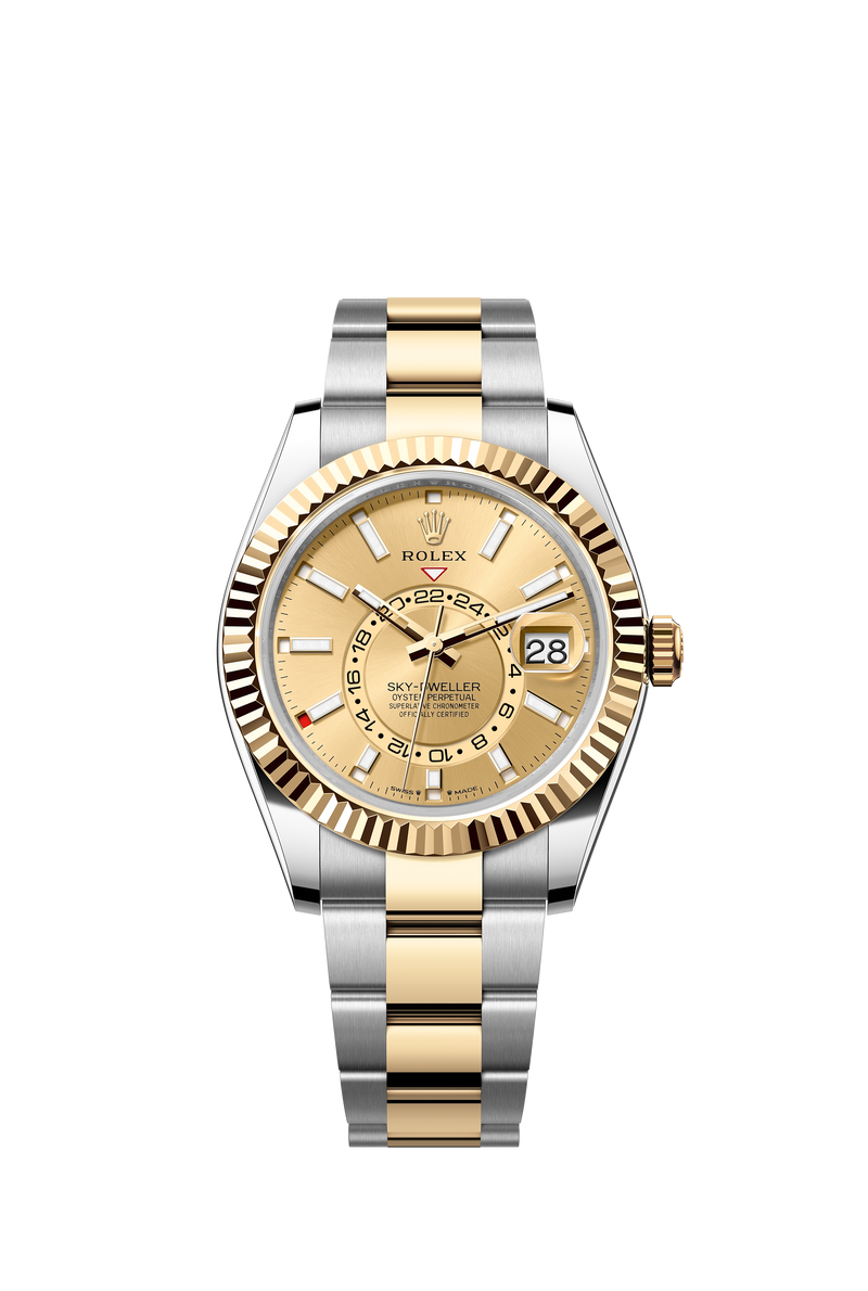 336933 Champagne Sky-Dweller