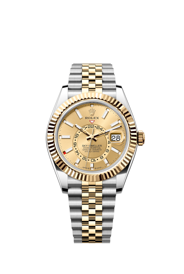 336933 Champagne Sky-Dweller