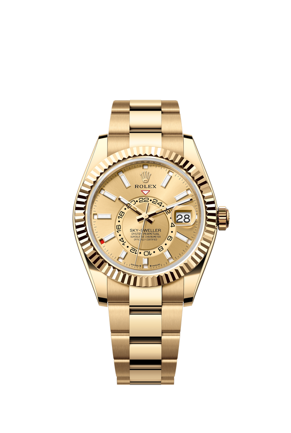 336938 Champagne Sky-Dweller