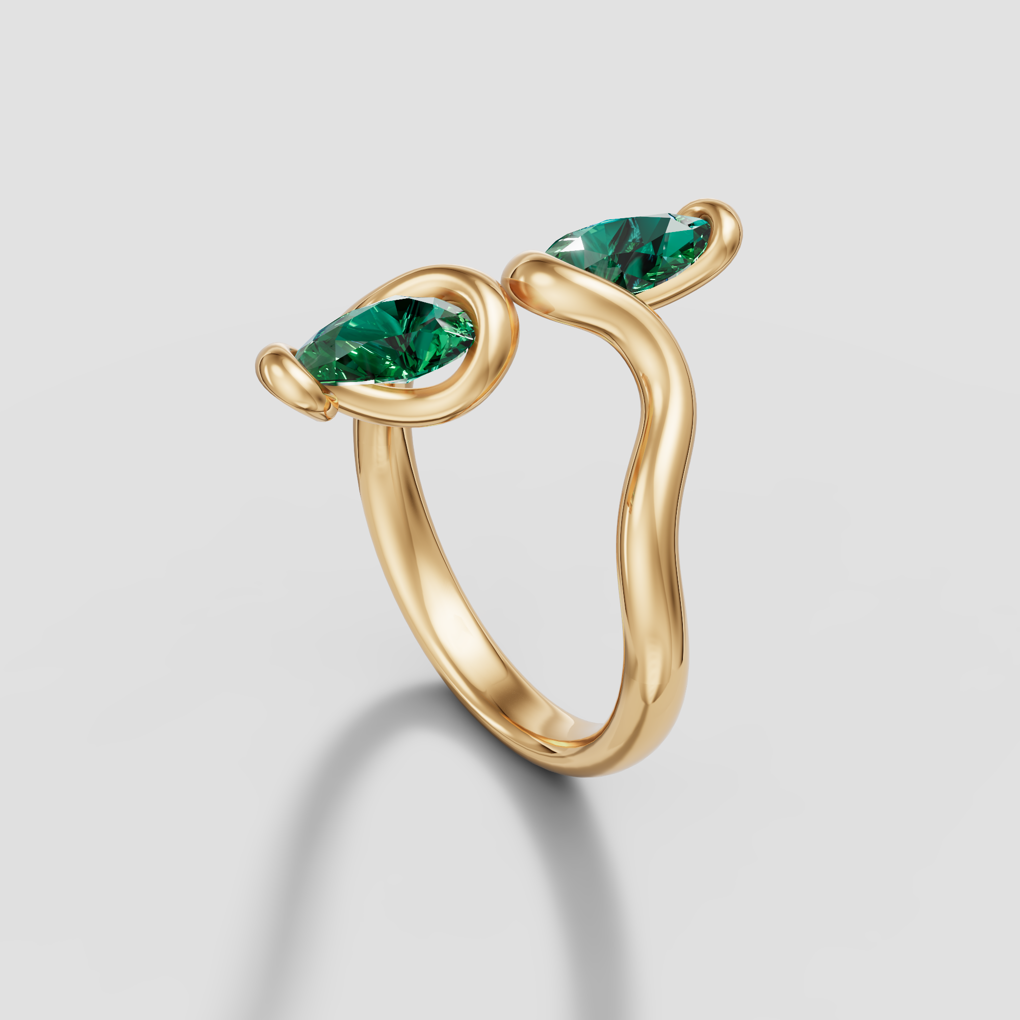 Pair Of Pears Ring - Speak Easy Signatures