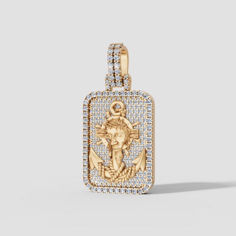 Anchor of Grace Pendant - Past Project By Speak Easy Co