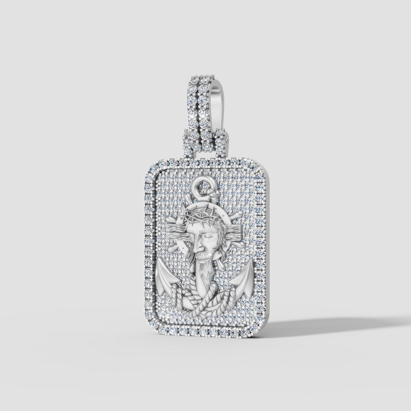 Anchor of Grace Pendant - Past Project By Speak Easy Co