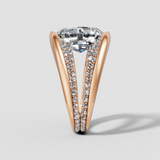 Asscher Arcs Ring - Speak Easy Signatures