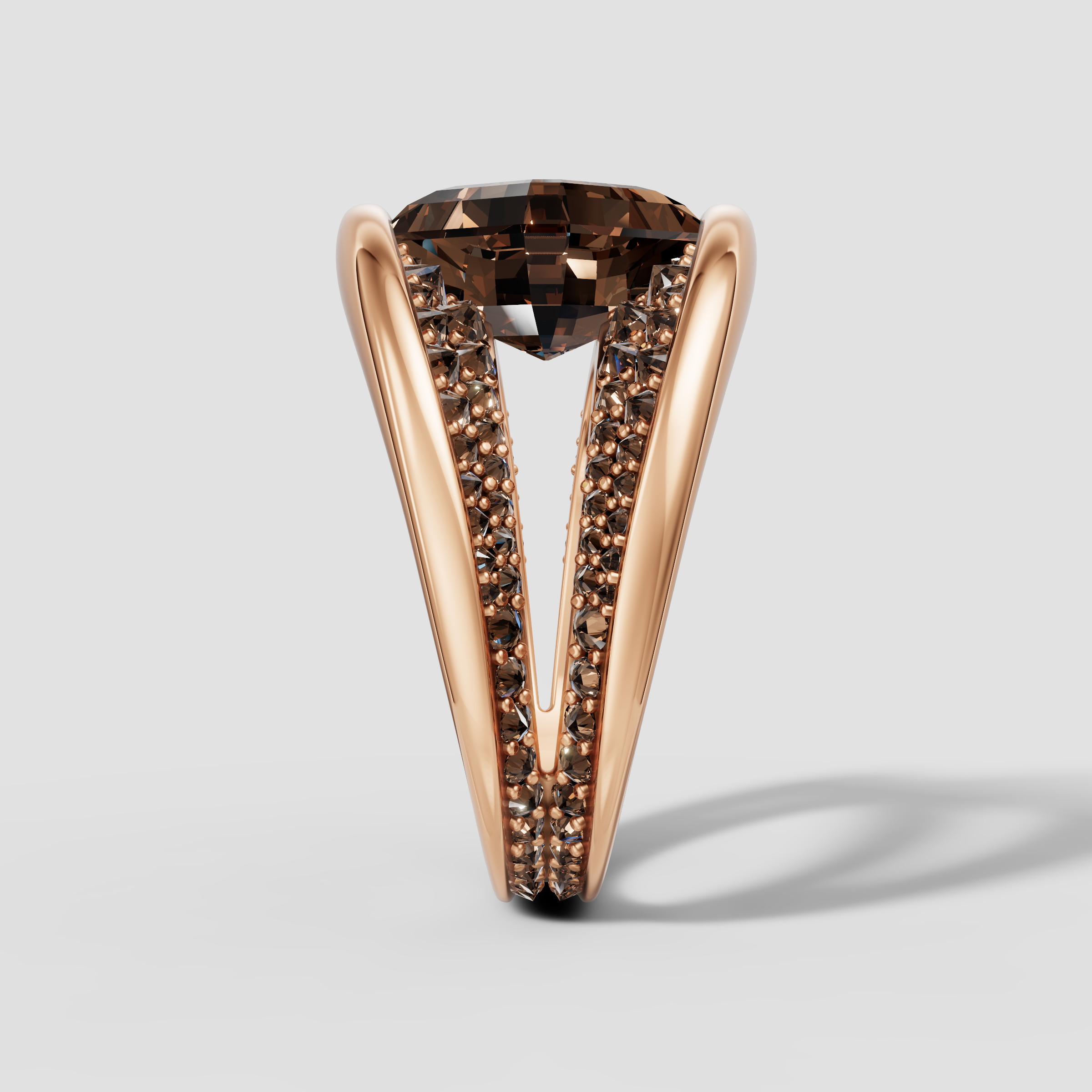 Asscher Arcs Ring - Speak Easy Signatures