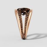 Asscher Arcs Ring - Speak Easy Signatures