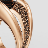 Asscher Arcs Ring - Speak Easy Signatures