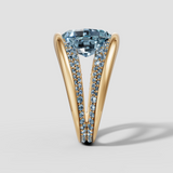 Asscher Arcs Ring - Speak Easy Signatures