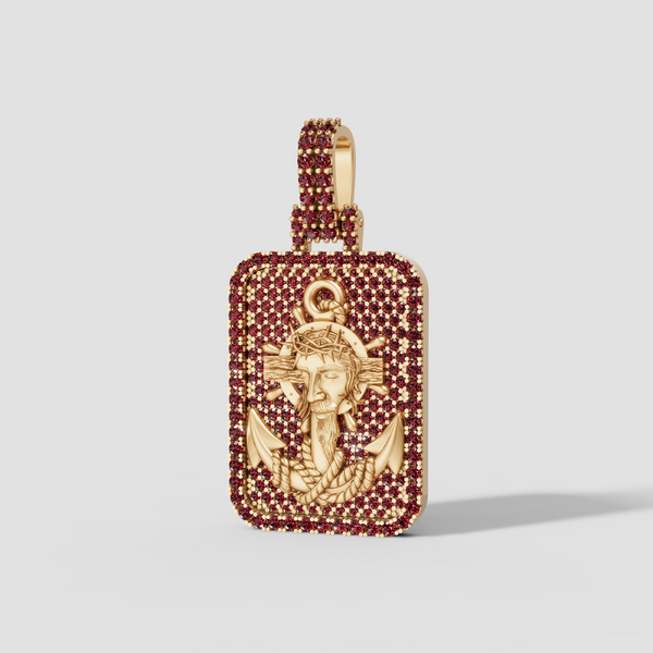 Anchor of Grace Pendant - Past Project By Speak Easy Co