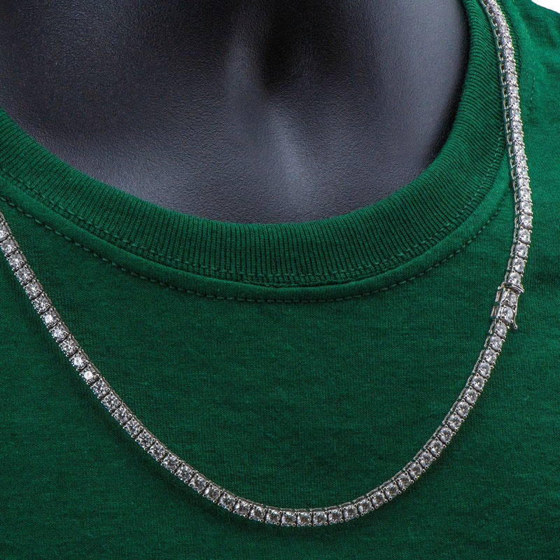 3mm Tennis Necklace – Dumoni Jewelers